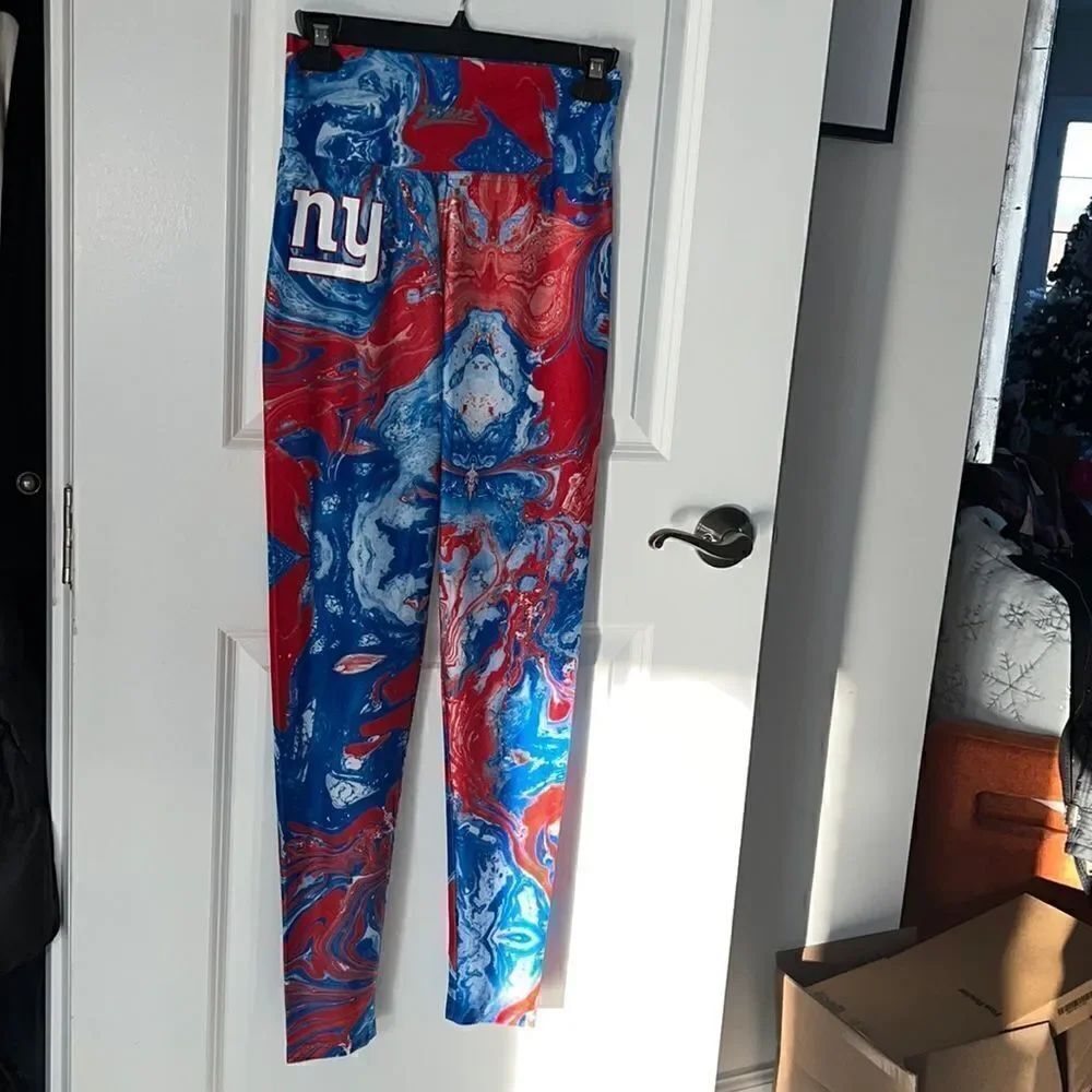 Majestic NY Giants Red, White and Blue Leggings